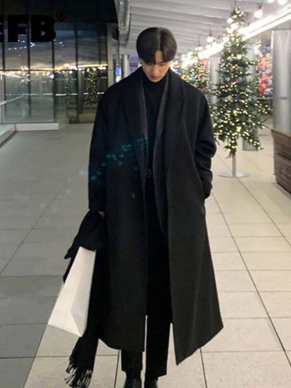 The Korean Lifestyle - Korean Style Men's Loose Casual Single-breasted