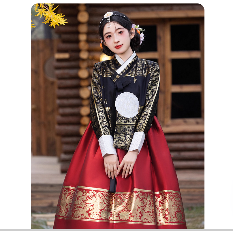 The Korean Lifestyle - Ethnic style retro Hanbok temperament slimming