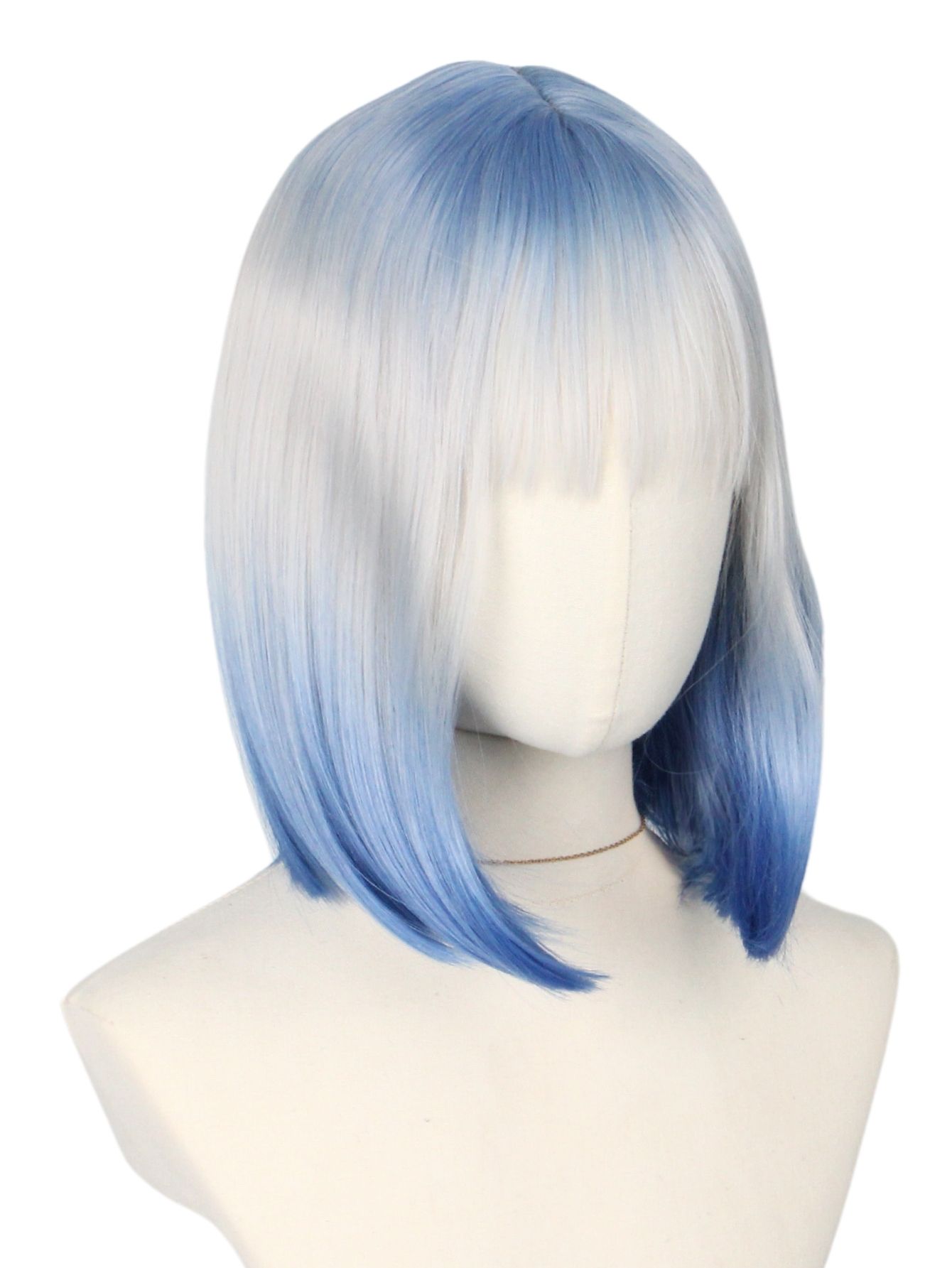 Blue and White Gradient Short  - Korean Daily Lifestyle reseña y precio