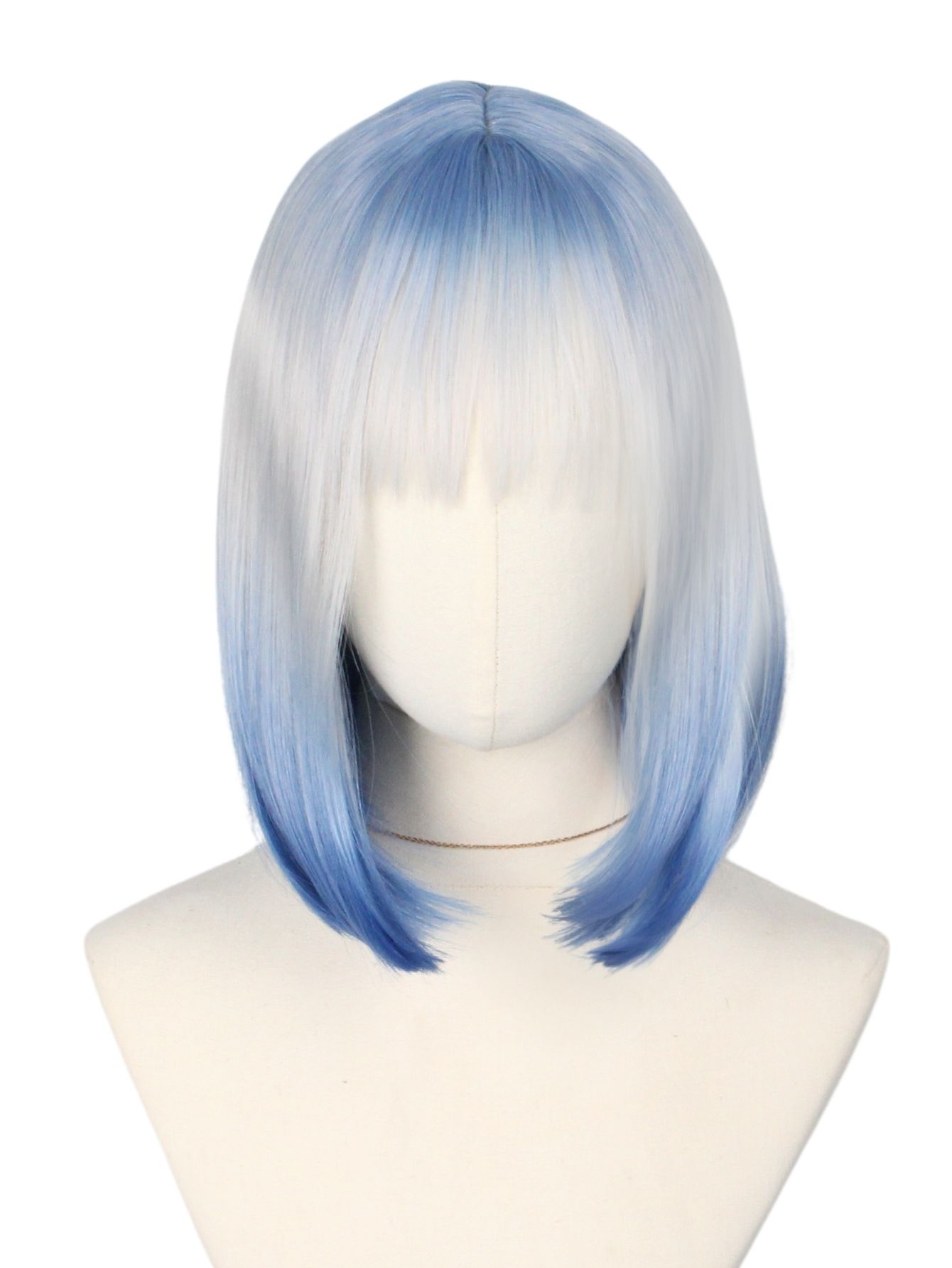 Blue and White Gradient Short  - Korean Daily Lifestyle reseña y precio