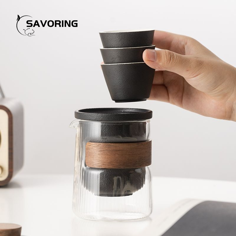 Simple Chinese Ceramic Tea Set - Korean Tea Set reseña y precio