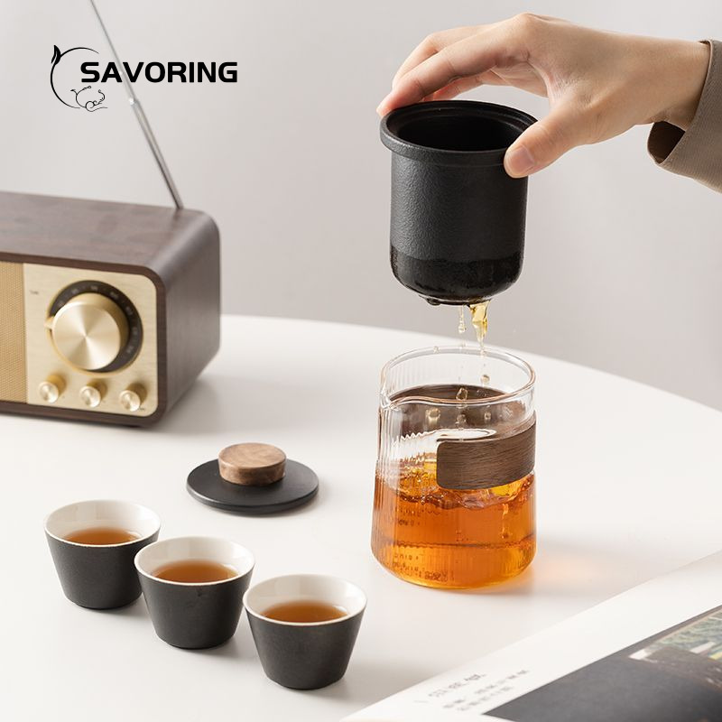 Simple Chinese Ceramic Tea Set - Korean Tea Set reseña y precio