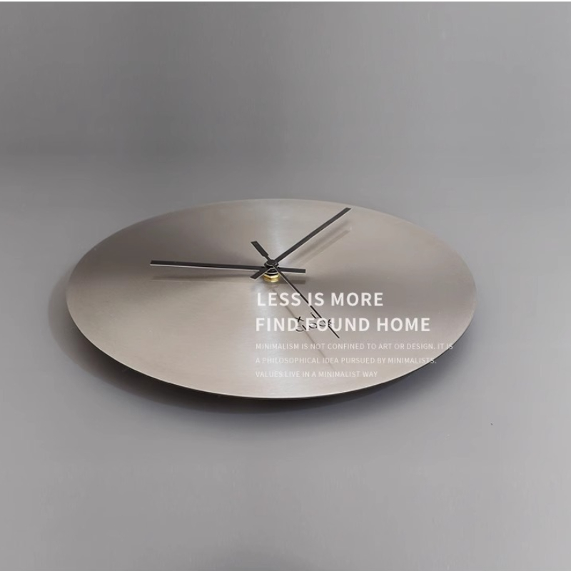 Stainless Steel 3d Wall Clock  - Korean Lifestyle Studio reseña y precio