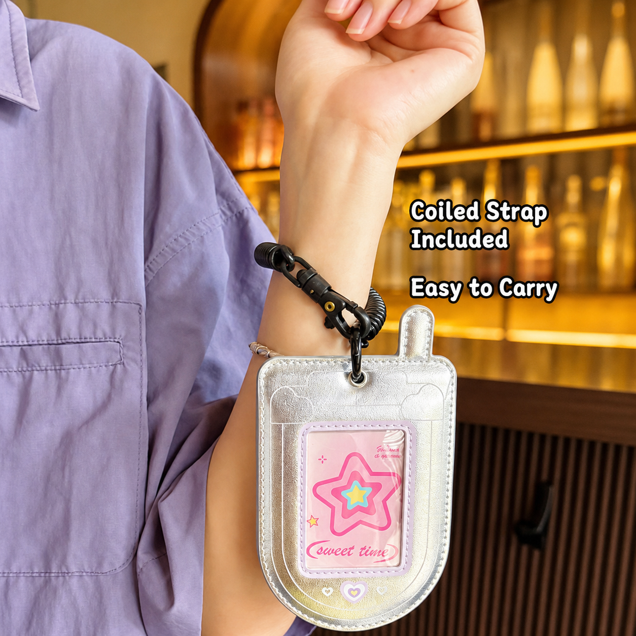 Id Card Case Retro Photocard H - Korean Daily Lifestyle reseña y precio