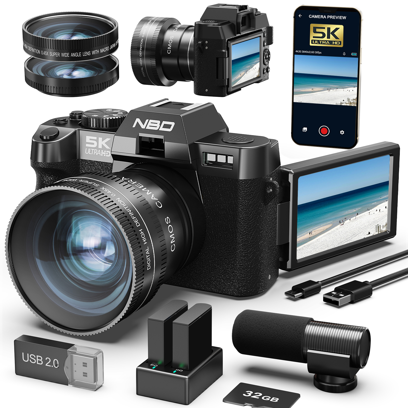 NBD Digital Cameras 5K&48MP Ph - The Korean Lifestyle reseña y precio