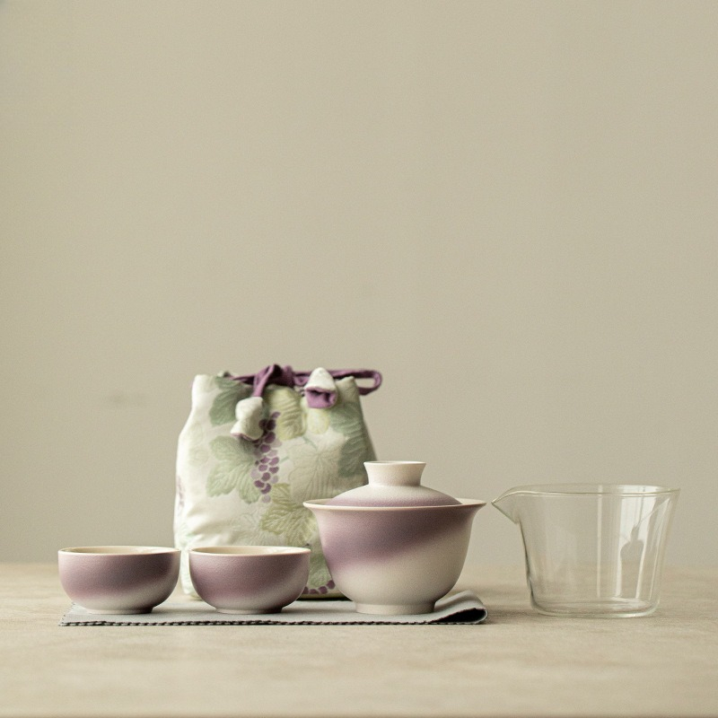 Ceramic travel tea set, one po - Korean Tea Set reseña y precio