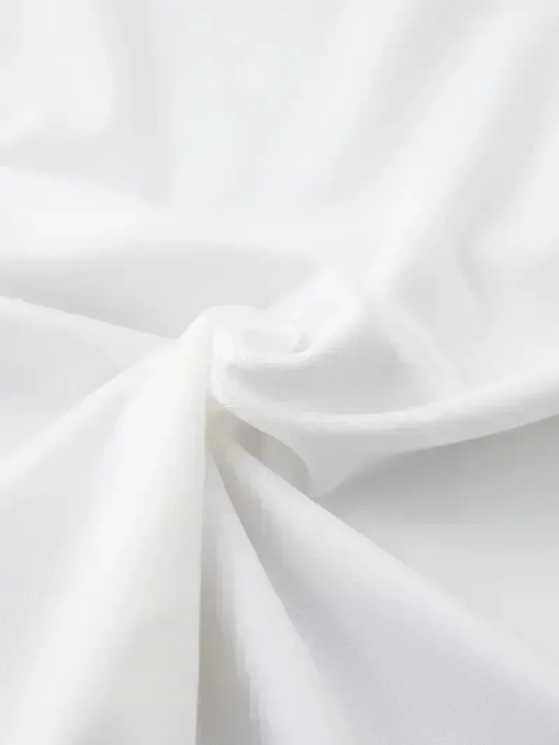 Women's T-shirt White Short-Sl - The Korean Lifestyle reseña y precio