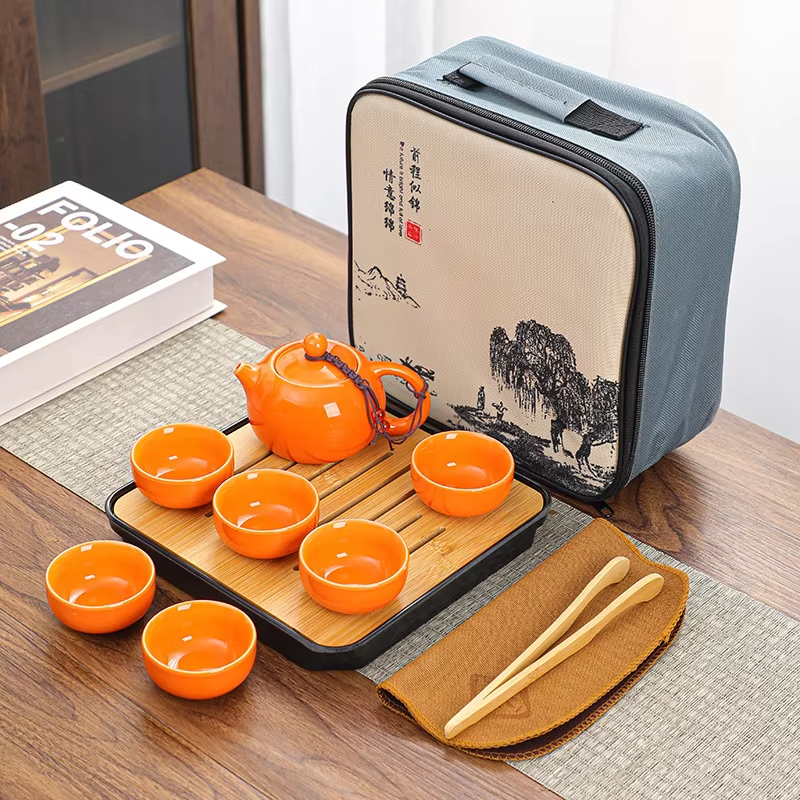 Chinese Kung Fu Travel Set, Ce - Korean Tea Set reseña y precio