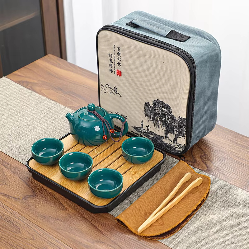 Chinese Kung Fu Travel Set, Ce - Korean Tea Set reseña y precio