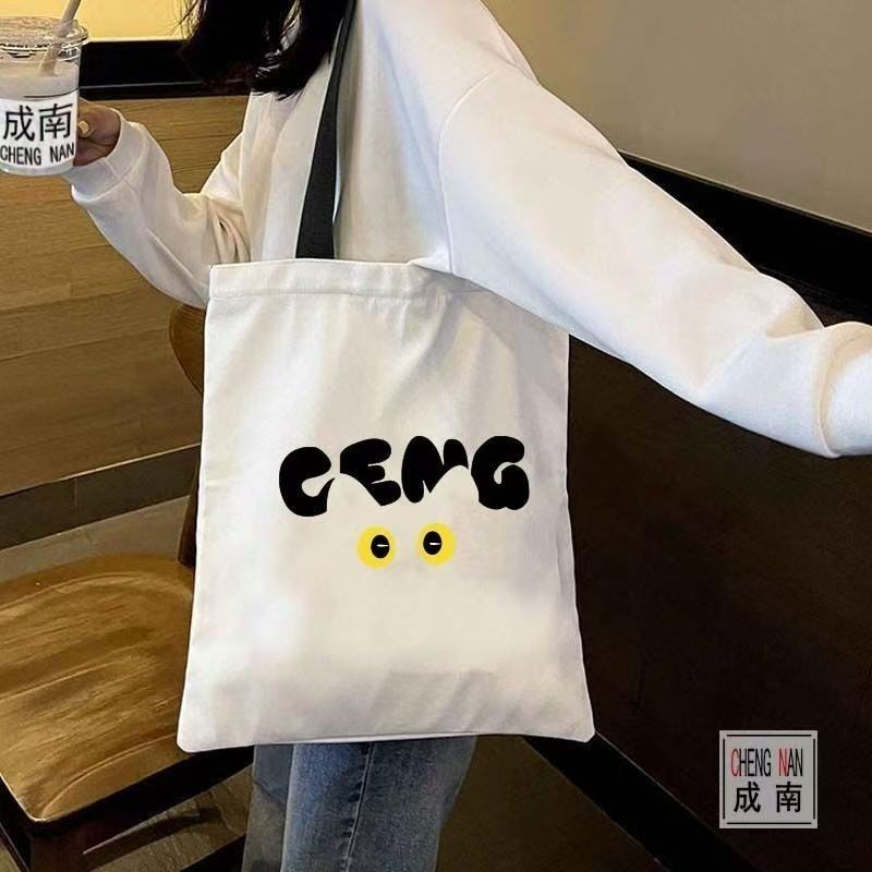 Canvas bag for class, commutin - Korean Student Lifestyle reseña y precio