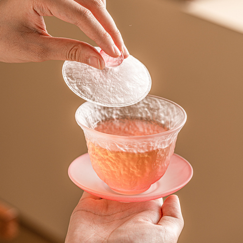 Glass Kung Fu Tea Set Gradient - Korean Tea Set reseña y precio