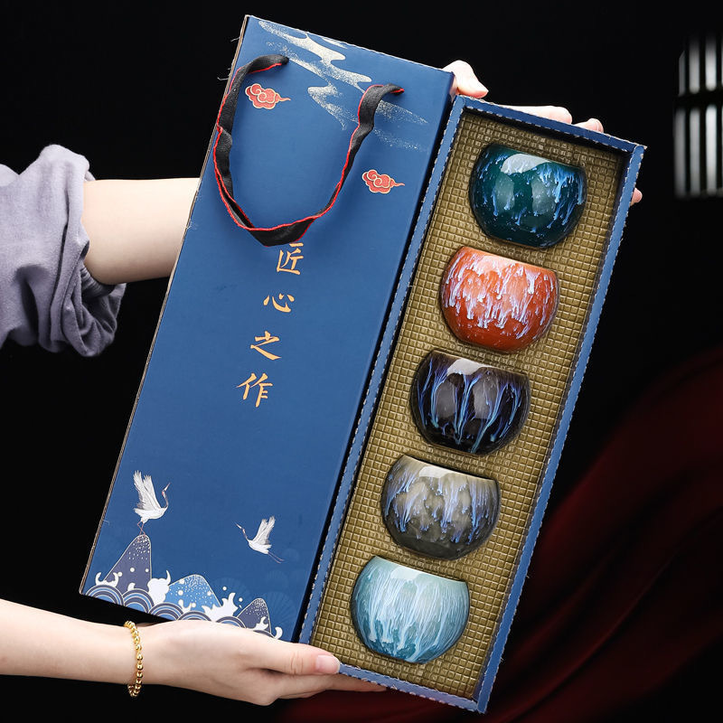 Japanese Style Tea Cup Kiln-Tr - Korean Tea Set reseña y precio
