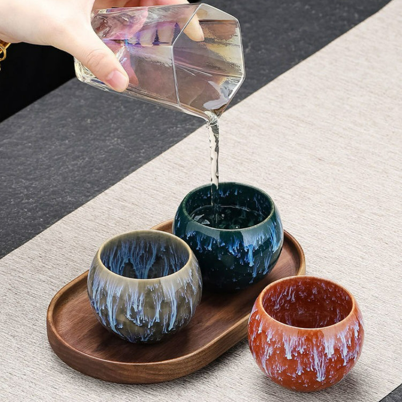 Japanese Style Tea Cup Kiln-Tr - Korean Tea Set reseña y precio