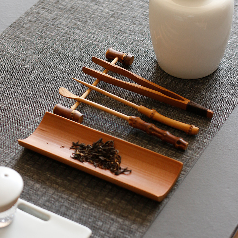 3/4/5Pcs Bamboo Carbonized Tea - Korean Tea Set reseña y precio