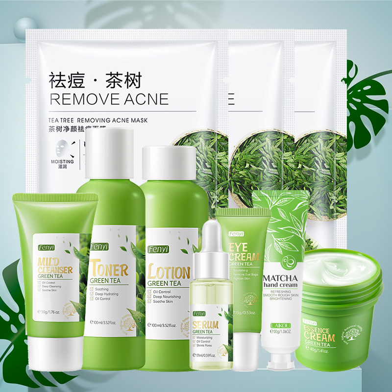 Facial Products Kit Sakura / G - Korean Tea Set reseña y precio