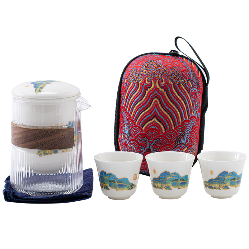 Travel Kungfu Tea Set Teapot T - Korean Tea Set reseña y precio