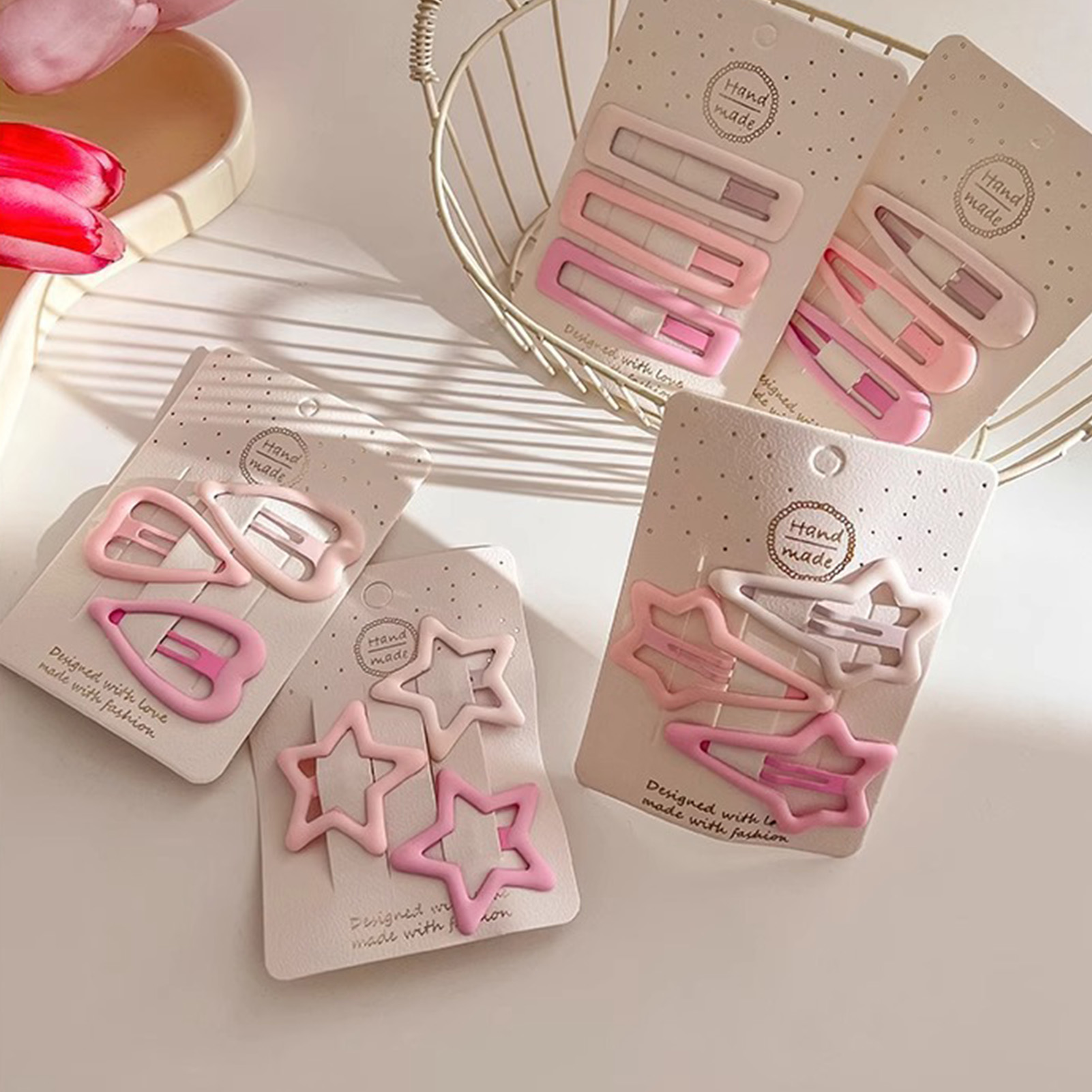 3PCS Sweet Style Headwear Pins - Korean Daily Lifestyle reseña y precio