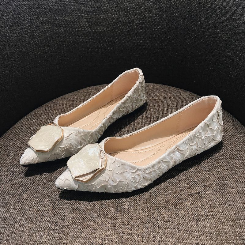 Women's Shoes Flat Pointed Toe - Korean Daily Lifestyle reseña y precio