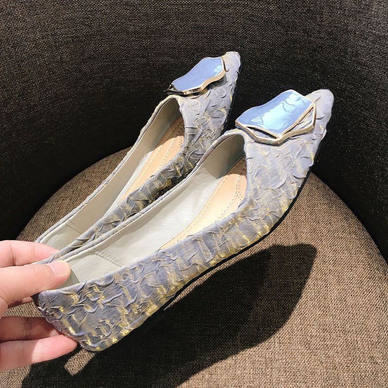Women's Shoes Flat Pointed Toe - Korean Daily Lifestyle reseña y precio