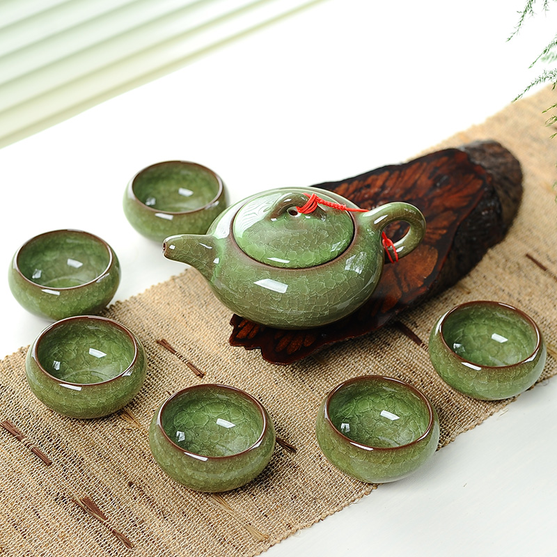 7pcs Ceramic Tea Set with Ice  - Korean Tea Set reseña y precio