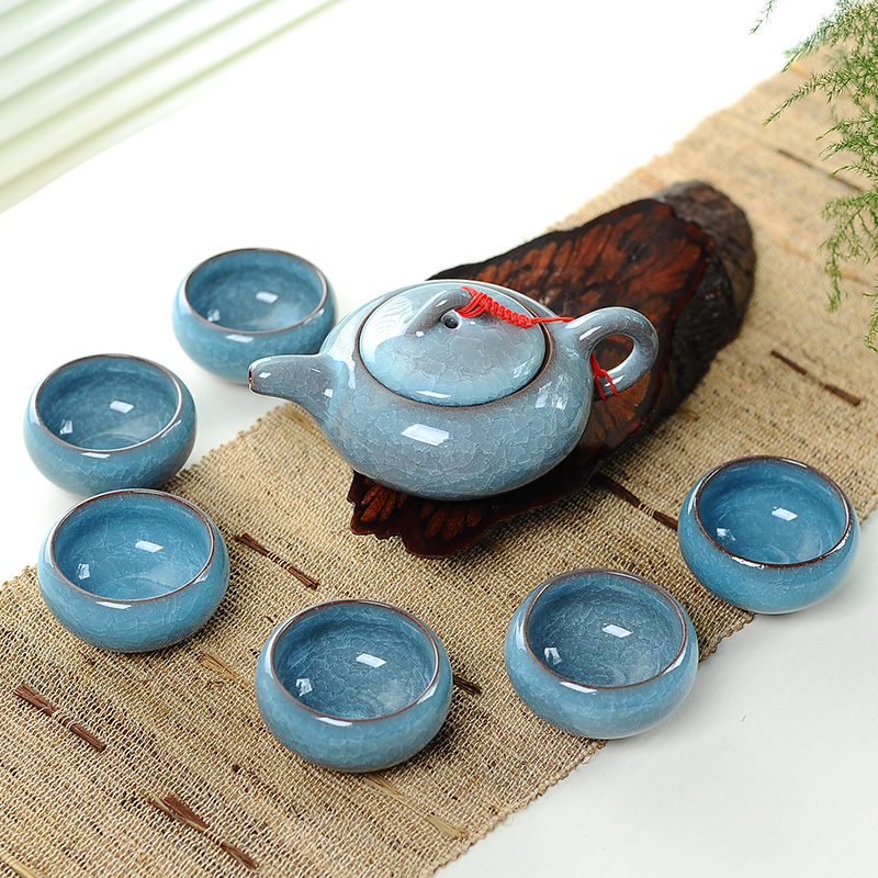 7pcs Ceramic Tea Set with Ice  - Korean Tea Set reseña y precio