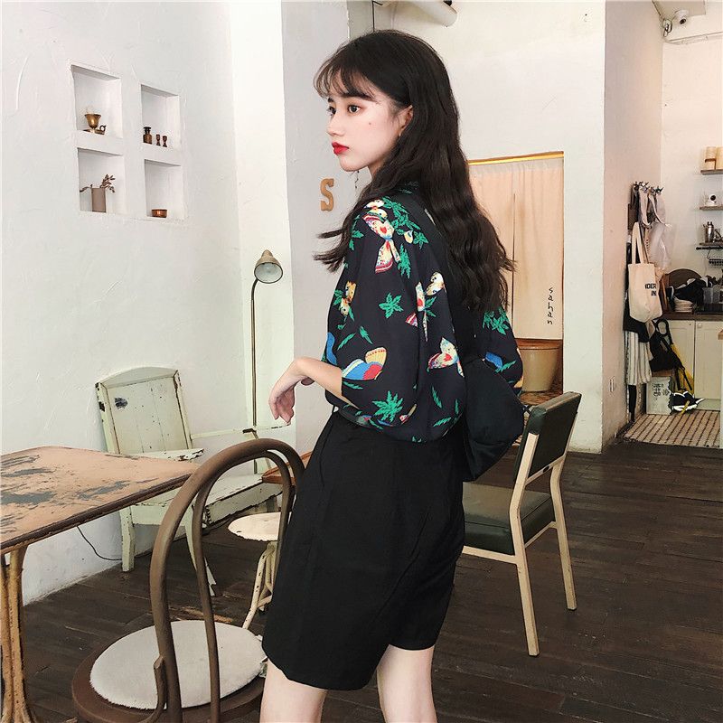 Shirts Women Corduroy Patch Po - Korean Daily Lifestyle reseña y precio